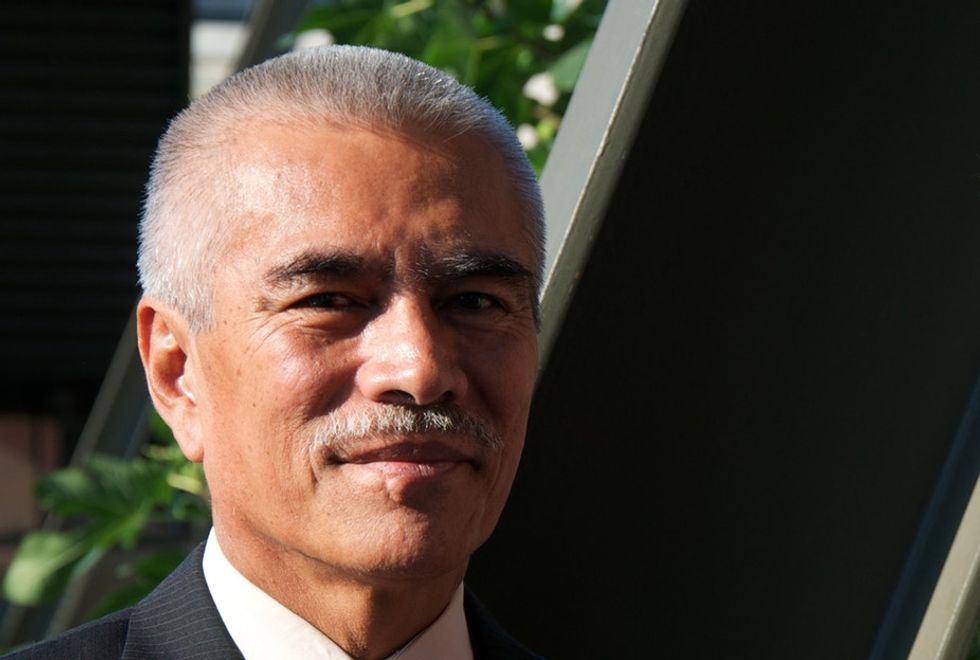 The president of this island nation just gave an unusual thank you for a sobering reason.