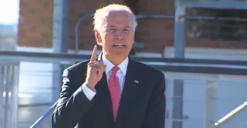 VP Joe Biden's impromptu speech on refugees and American values is exactly what I needed to hear.