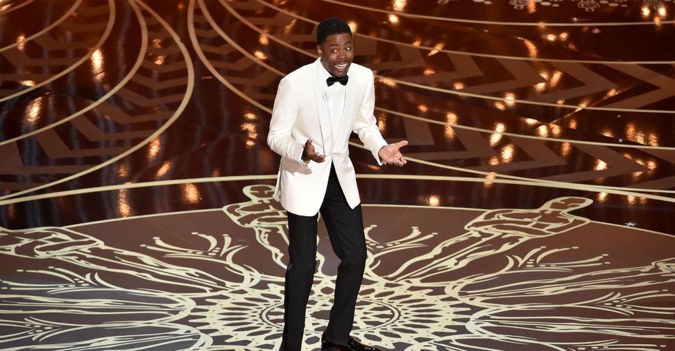 Chris Rock blows the elephant out of the room with #OscarsSoWhite monologue.