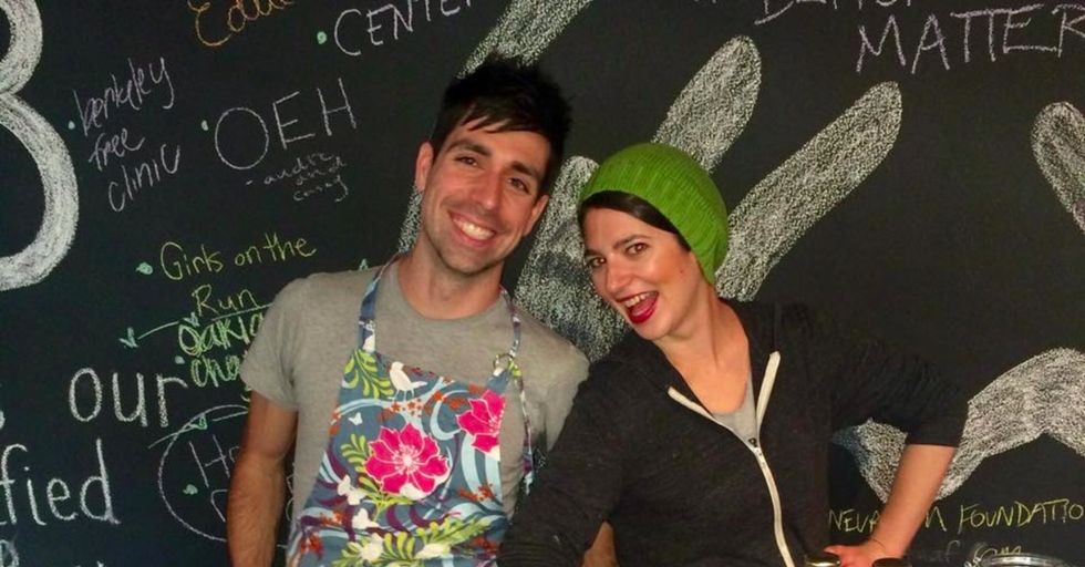A young couple started a unique small business: one that gives back.