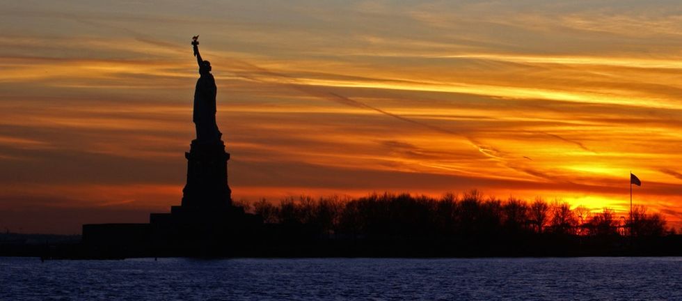 In 1886, we received the Statue of Liberty as a gift. She was originally an Arab woman.