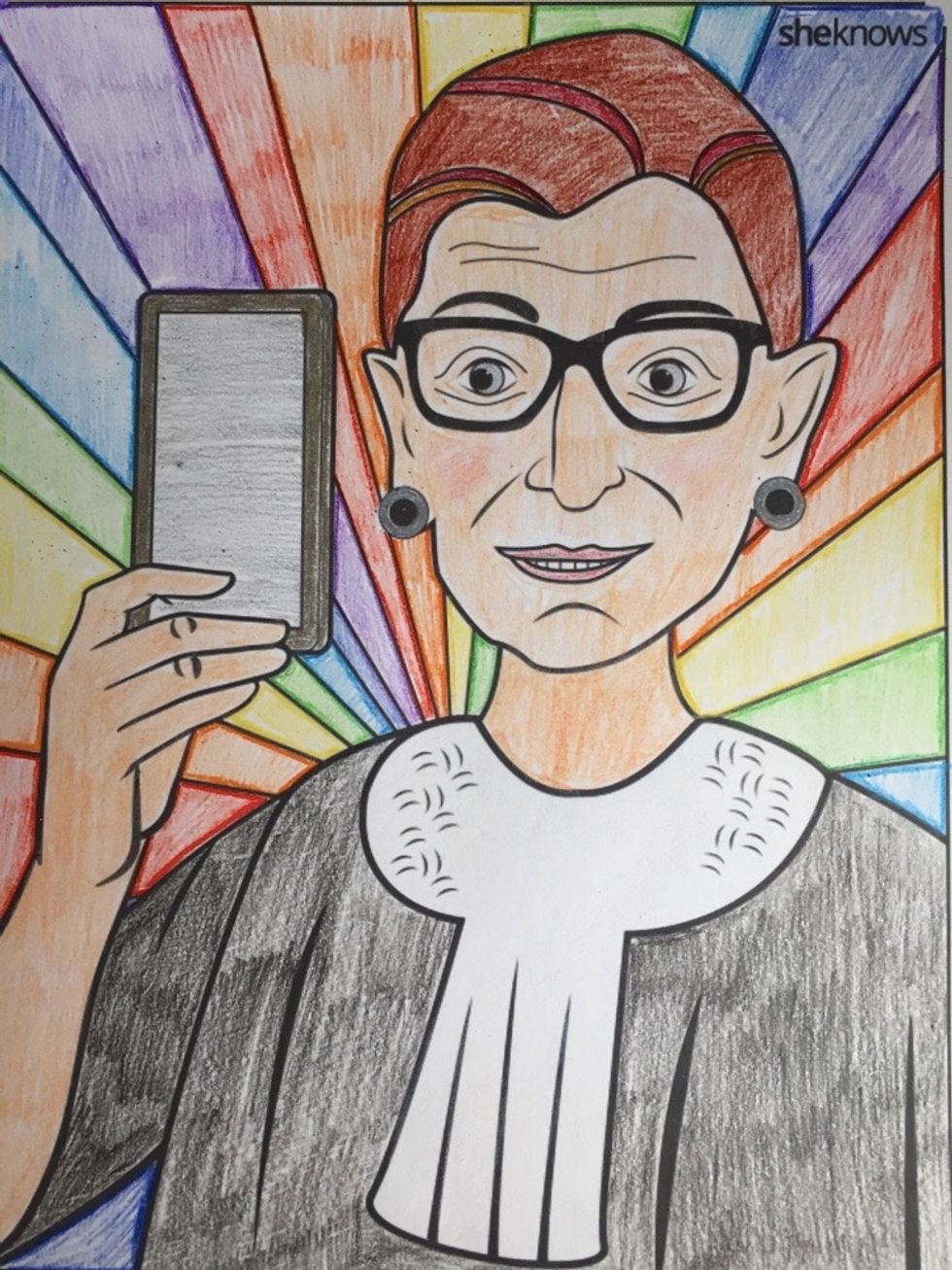 There S A Ruth Bader Ginsburg Coloring Book For Those Who Want To Color
