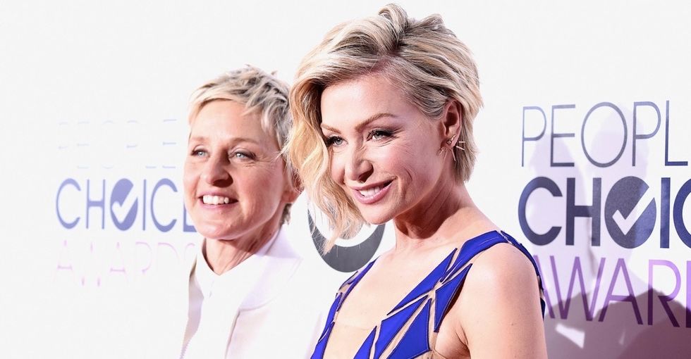 The clever name Ellen and Portia gave their new 'Kid' to stop the paparazzi's questions.