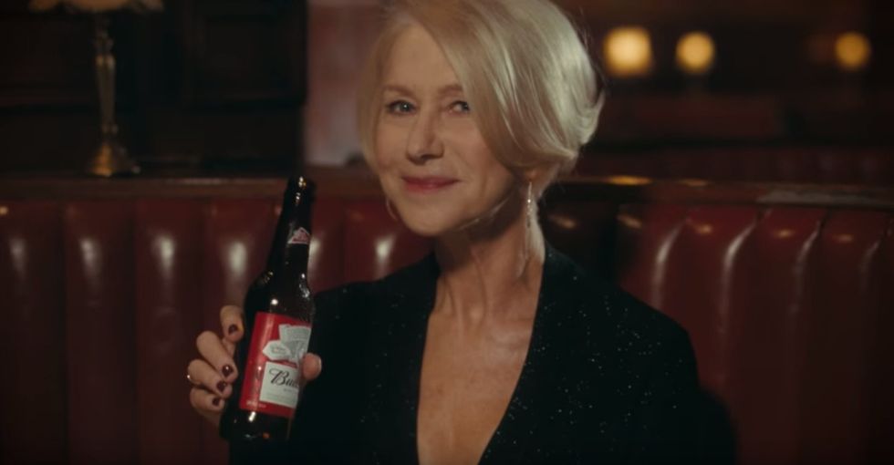 Helen Mirren slams drunk drivers in this epic, hilarious Super Bowl ad.