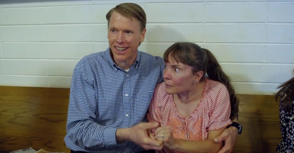After his wife's diagnosis, he became her caretaker. One woman's gift is helping him continue.