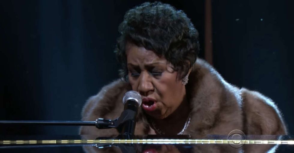 Carole King and President Obama couldn't even handle this Aretha Franklin performance.