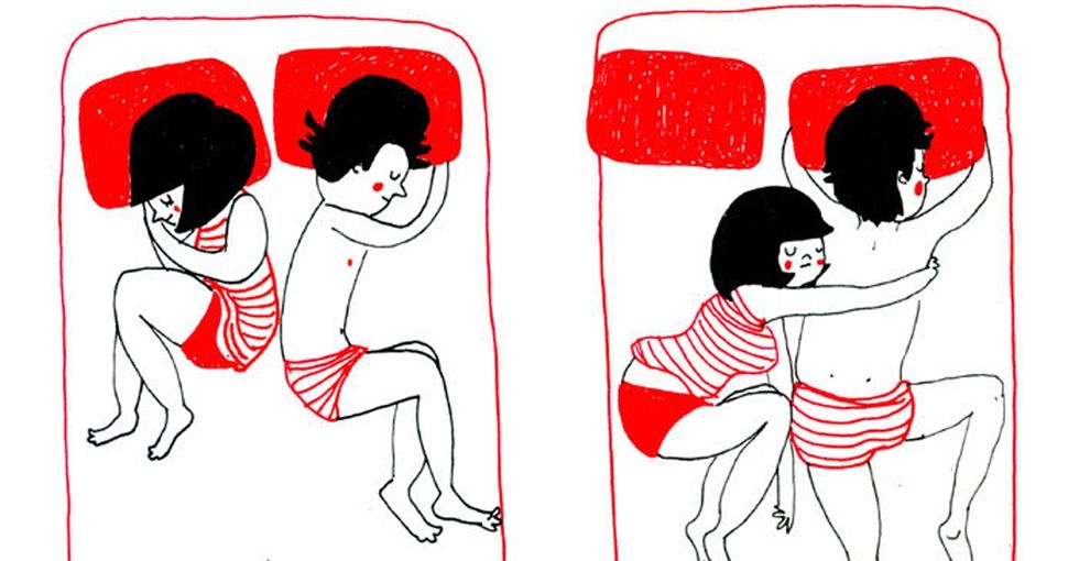 24 relationship comics that illustrate the beauty in the mundane moments.