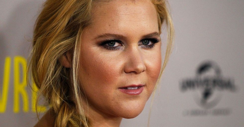 How Amy Schumer took the buzz over her new man and gave it to charity.