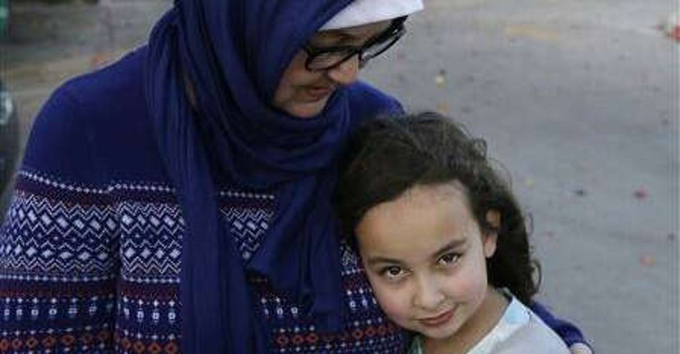 When Donald Trump's words scared this Muslim girl, these Army vets responded perfectly.