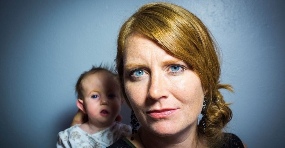 Her baby has trisomy 18. She reminds us to enjoy every moment of parenthood.