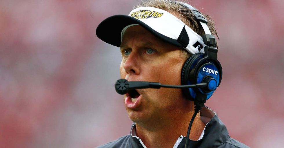 A college football coach shouldn't have to buy job interview suits for his players.