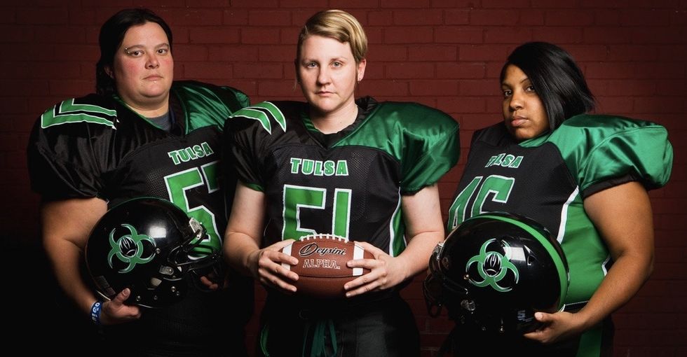 These 7 women prove tackle football isn’t just for men.