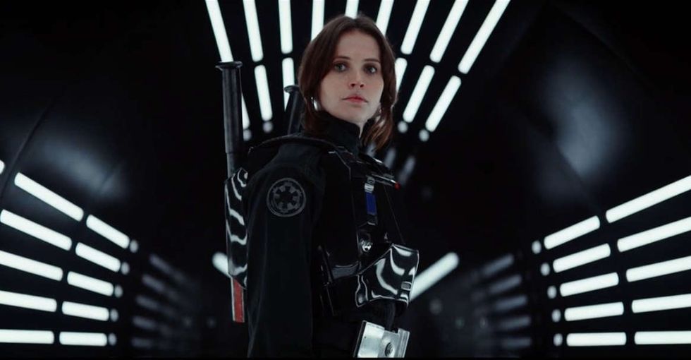 Let's settle the discussion about the female hero in 'Rogue One' once and for all.