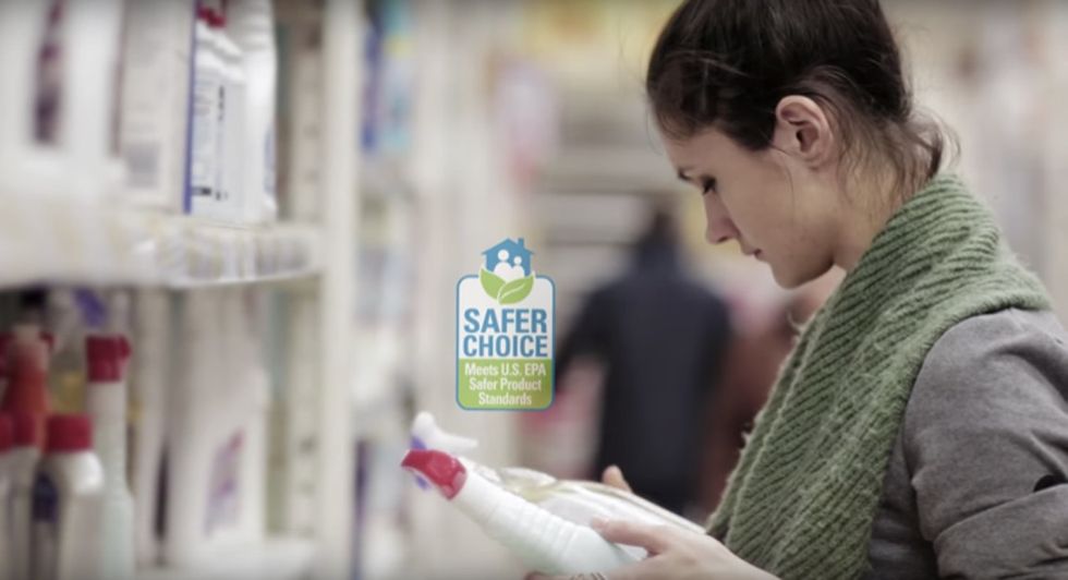 If you see the 'Safer Choice' label at your local market, now you can know what it means.