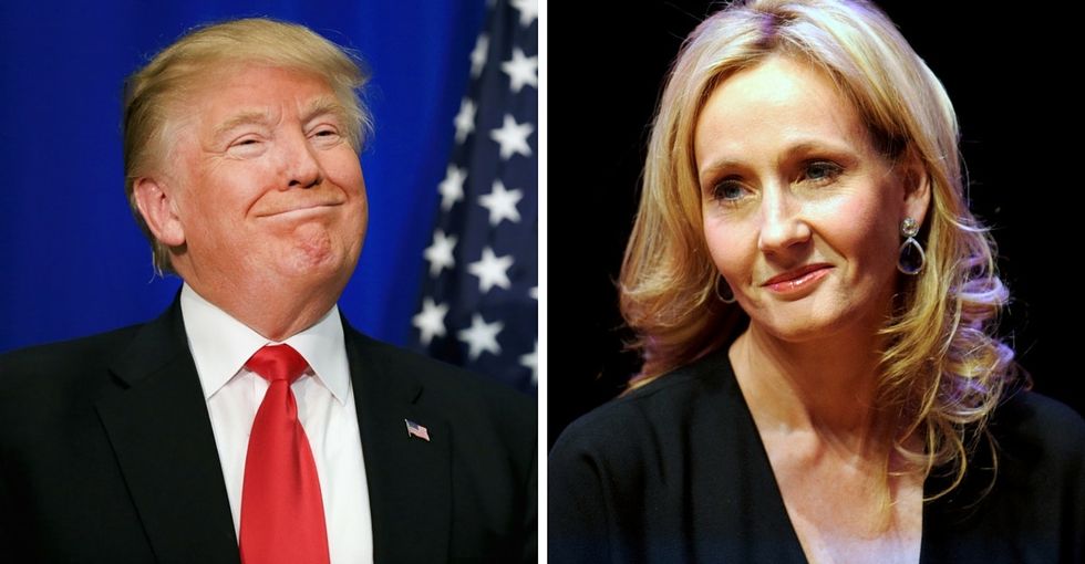 Watch J.K. Rowling slam Trump and defend freedom of speech like a boss.