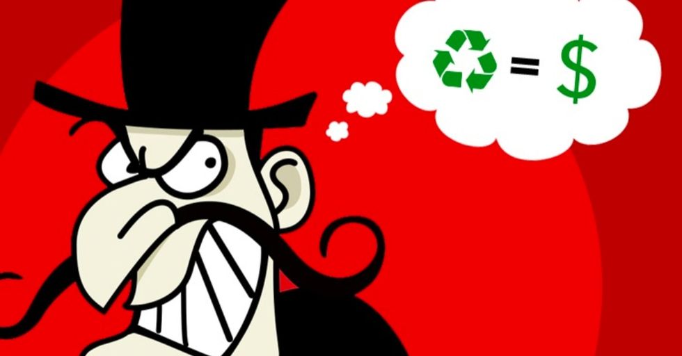 See why a group of corporate giants want your empty cans and bottles.