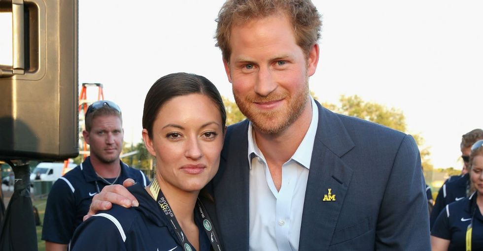 This gold medalist deserves a shout-out for returning her award to Prince Harry.