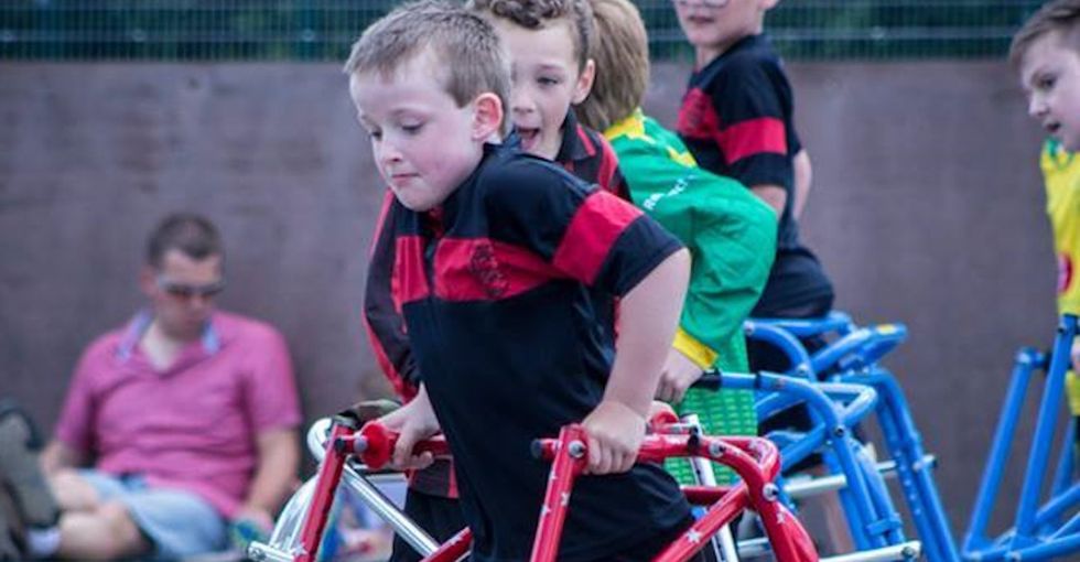 There's a new sport for kids with mobility issues, and it's awesome.