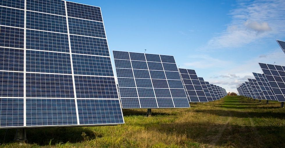How do you power a solar panel without sunlight? These scientists have