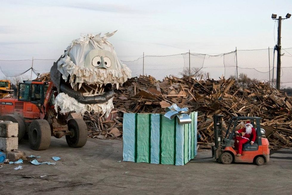 11 works of art that show there are no limits when it comes to reusing waste.