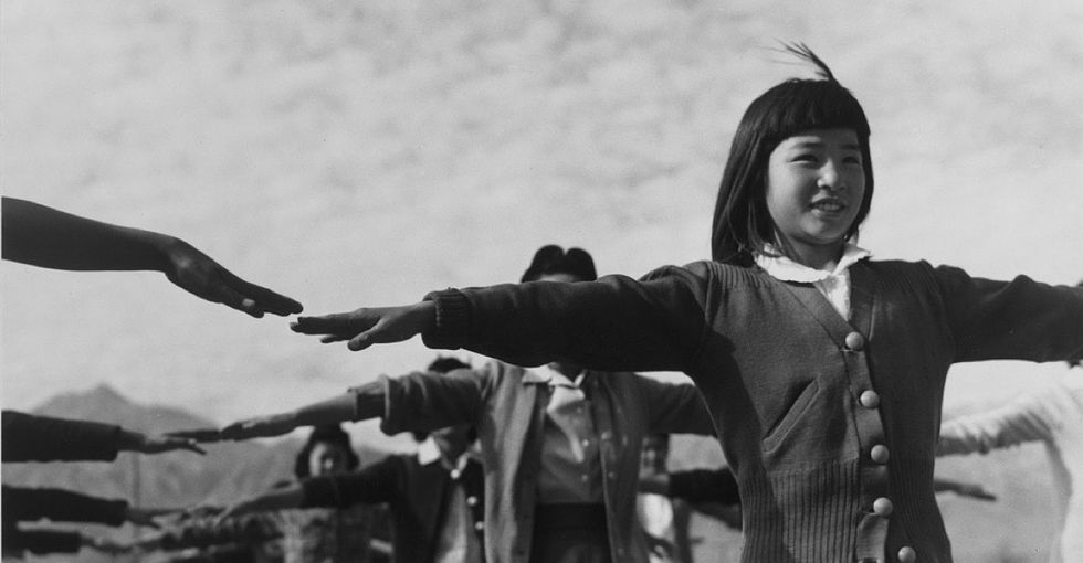 See how photographer Ansel Adams captured life inside a Japanese internment camp.