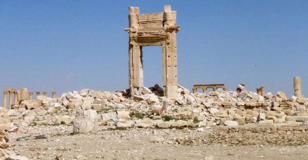 A city filled with ancient ruins was recaptured from ISIS. Here's what it looks like now.