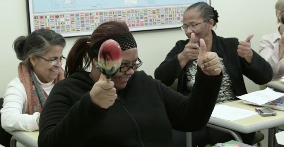 Learning a new language can be hard. Music can make it easier.