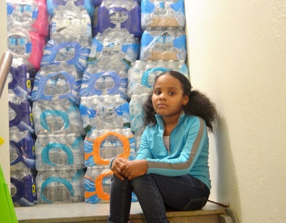 'Little Miss Flint' is preparing to make Christmas dinner without running water. Again.
