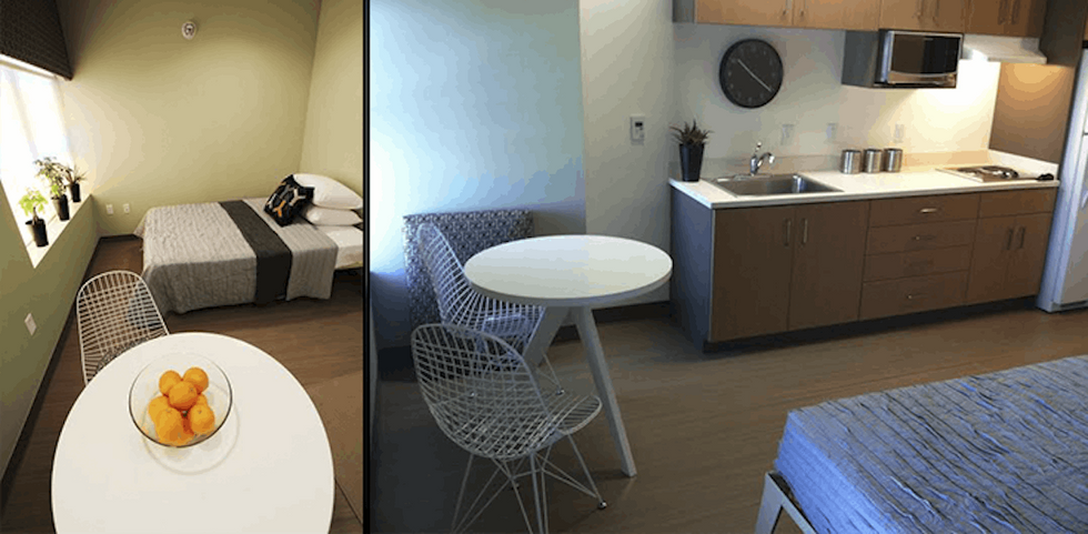 These renovated motels will help homeless veterans start new lives.