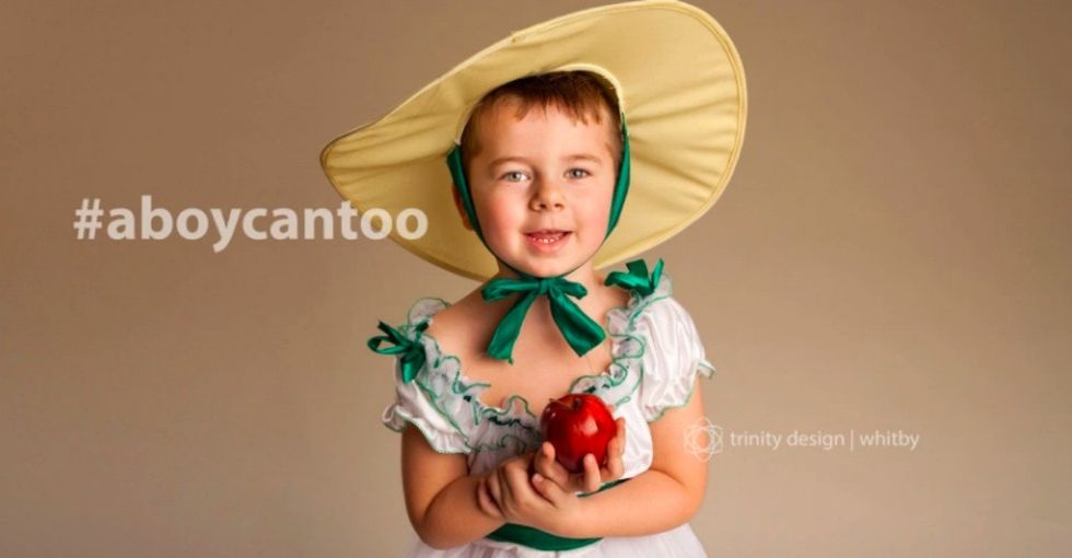 8 inspiring photos prove boys don't have to act like 'boys' to be boys.