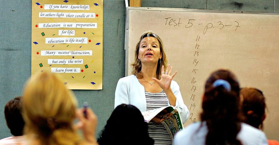 These badass teachers aren't taking Trump Jr.'s judgmental speech lying down.