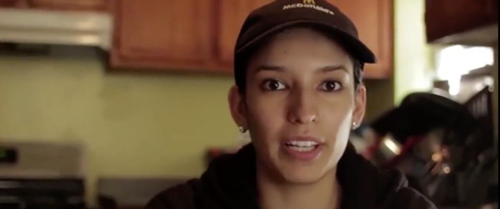 There are mothers with full-time jobs who go hungry in order to feed their kids.