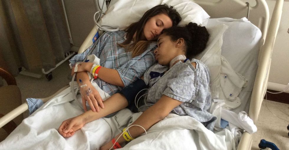 A woman gives her partner the best surprise ever: a new shot at life.