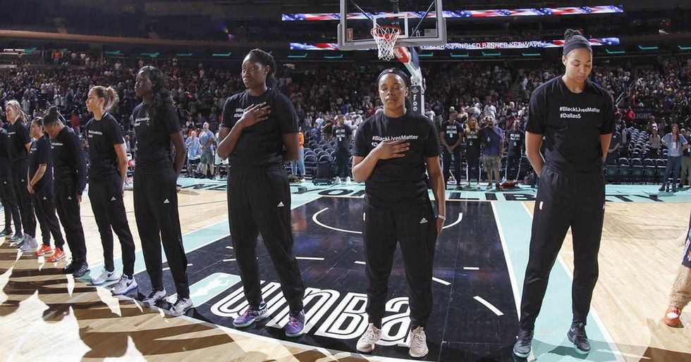 How badass WNBA players responded when they were fined for protesting injustice.