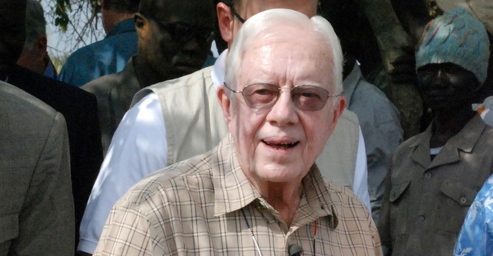These worms get under your skin, literally. The hero fighting them? Jimmy Freaking Carter.