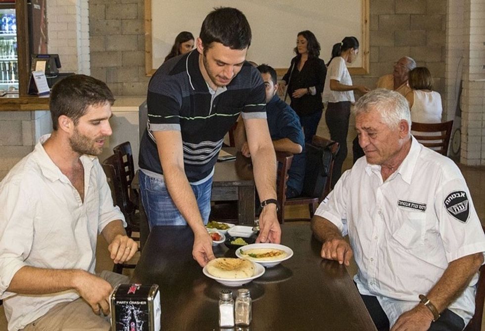 A restaurant owner's smooth, creamy plan to help end the Arab-Israeli conflict.
