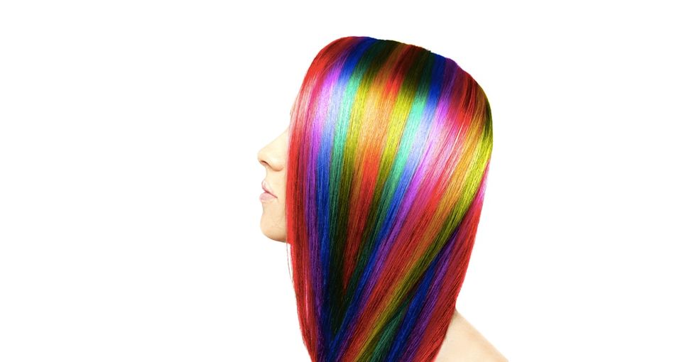 A nurse had the best response after a woman judged her colorful hair and tattoos.