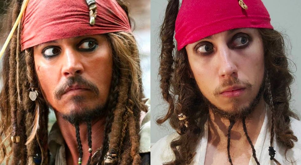 A radiologist is flawlessly recreating famous celeb photos to help cancer patients.