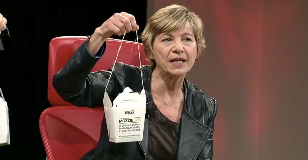 It looks like a takeout container, but it might be our best bet to fight Zika.