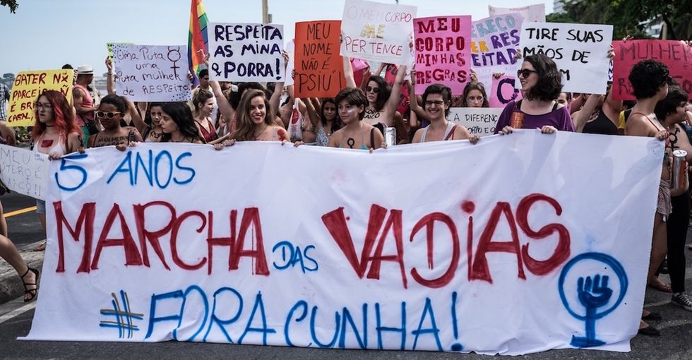 How Brazilian women supported a 12-year-old reality star and fought sexual harassment.