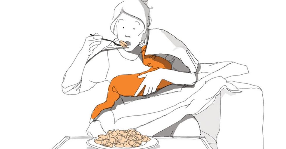 The adventures of being a new mom, told through 18 hilarious comics.