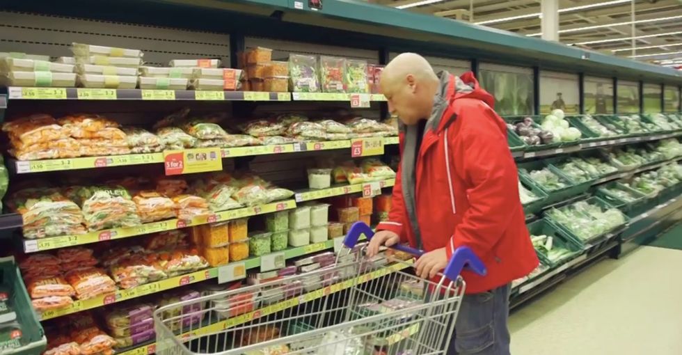 One grocery chain is dealing with unsold food in an amazing way.