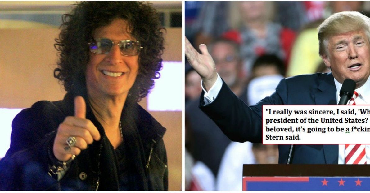 Howard Stern Predicted Exactly What Would Happen To Trump As President ...