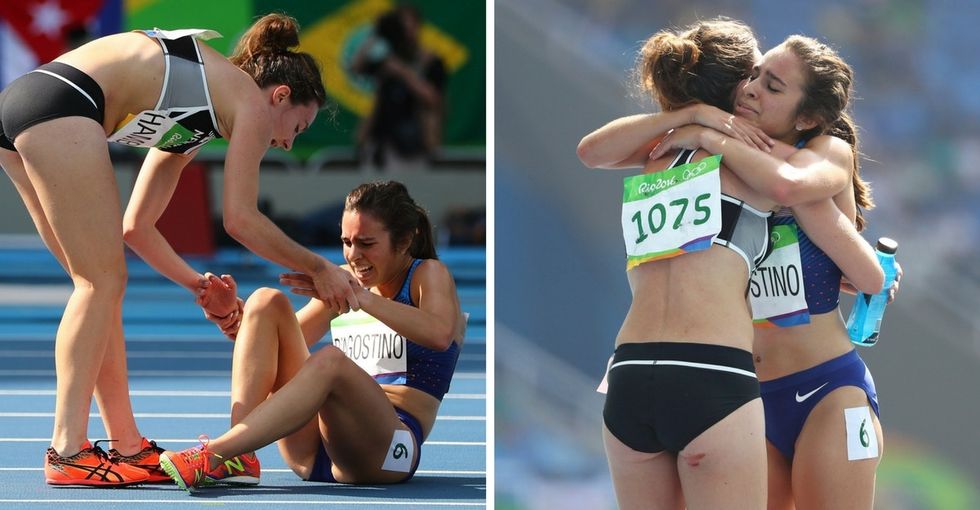 2 incredible runners collided, then chose sportsmanship over medals.