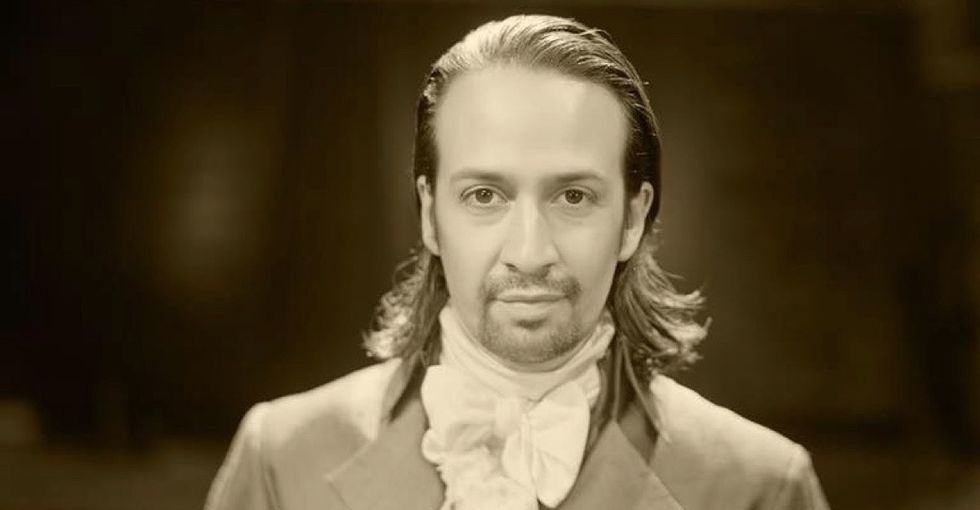 Watch Lin-Manuel Miranda's super catchy bilingual rap about voting.