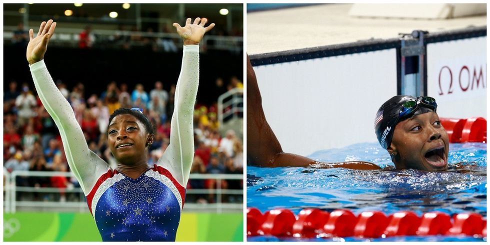 11 tweets show why Simone Biles and Simone Manuel's Olympic wins are so important.