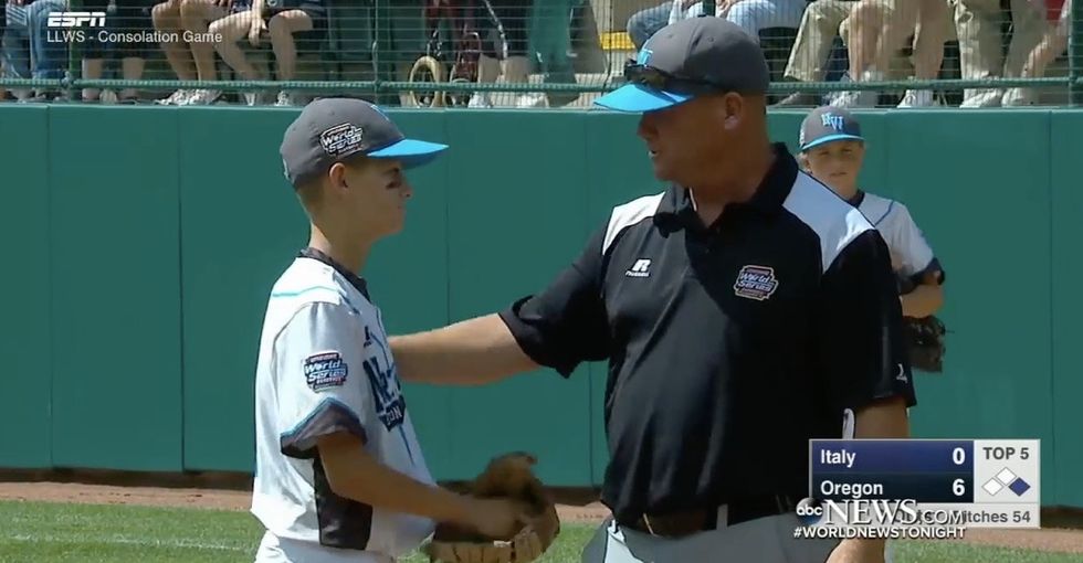 To dads and coaches everywhere: This is how you tell your kid you love them.