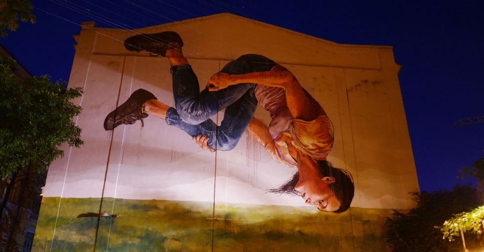 This resilient Ukrainian city may just have the most beautiful murals in Europe.