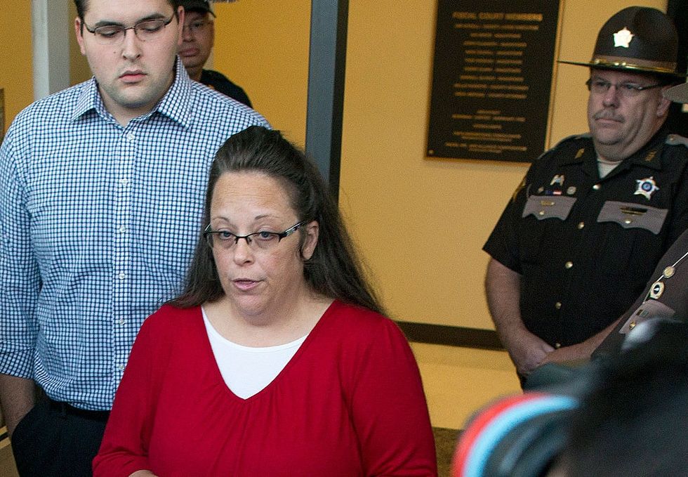The infamous anti-gay marriage clerk just lost her election in Kentucky.