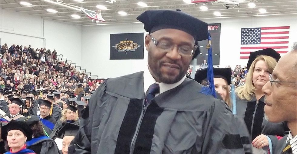 He was an inmate. Now he's a Ph.D., and he wants to pay it forward.